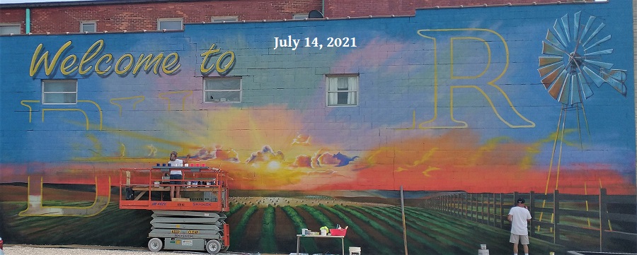 Welcome to Butler mural - 7-14-2021